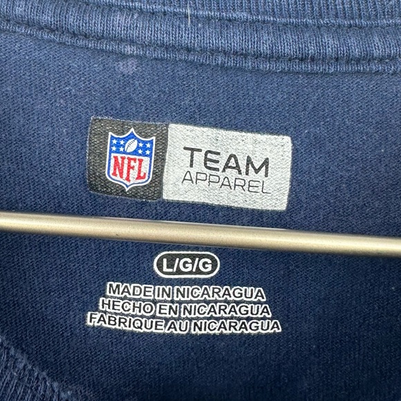 NFL Seattle Seahawks Bleach Dyed Short Sleeve Shirt Size Large - Picture 5 of 9